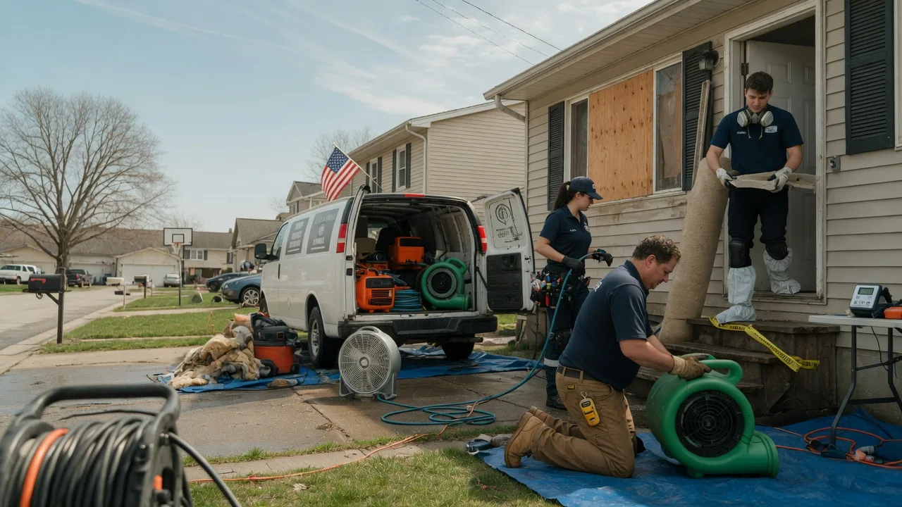 Water Damage Restoration in Cannelburg, IN near me